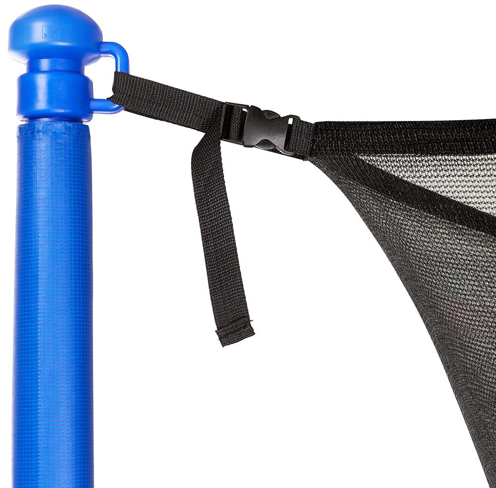 Upper Bounce 15-Foot Trampoline, with Enclosure Net, Blue