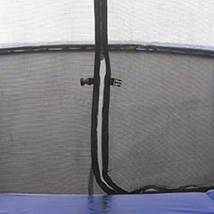 Upper Bounce 15-Foot Trampoline, with Enclosure Net, Blue