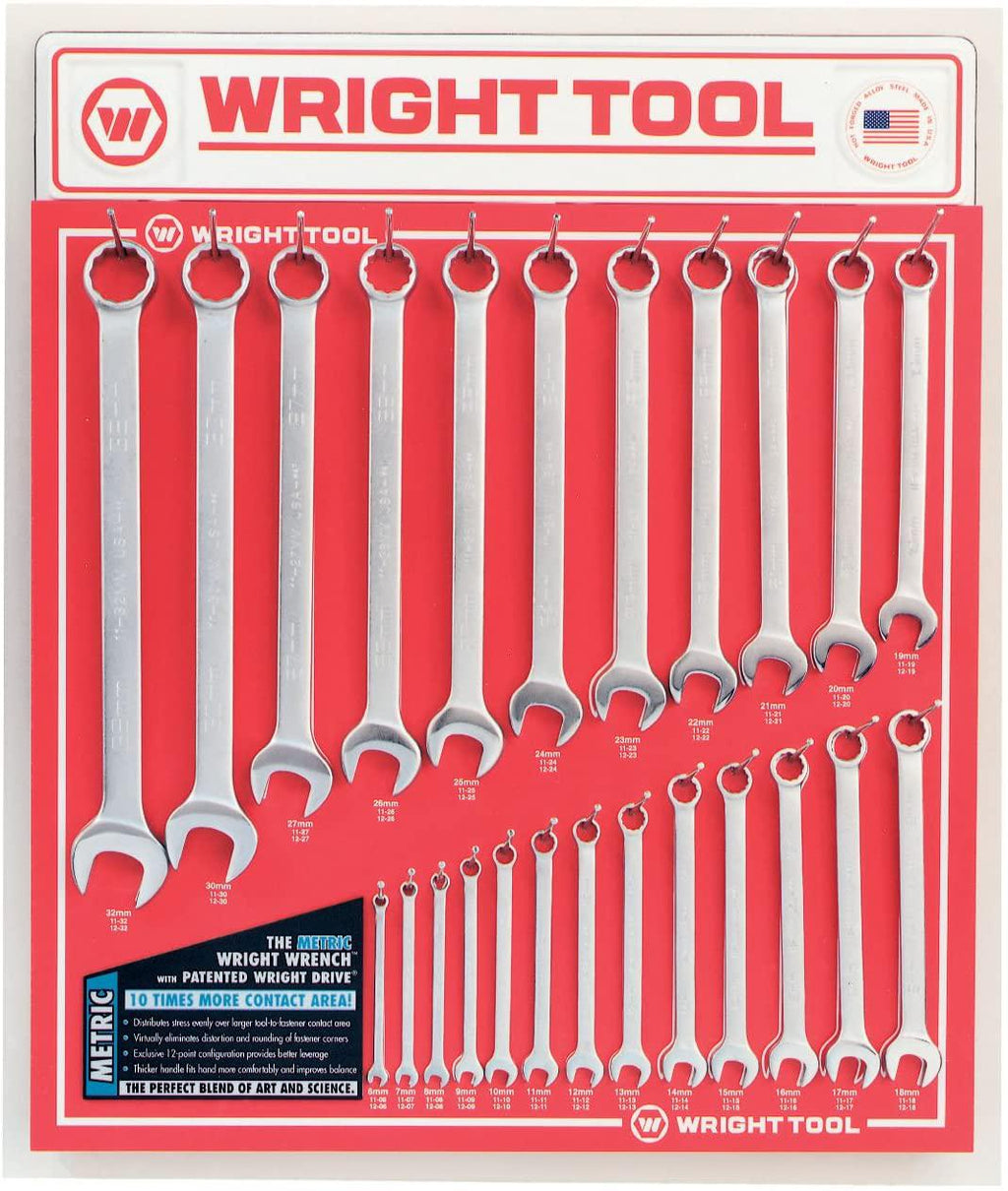 Wright Tool D980B Full Polish Wrenches