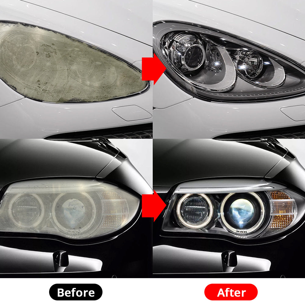Car Headlight Polishing Agent, Scratch Remover Repair Fluid Headlight Renewal Polish And Maintenance Liquid Kit Auto Accessories