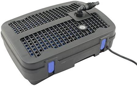CNZALL IN ONE Pond Filter System with 13W Sterilizer 660GPH Pump Fountain Kits