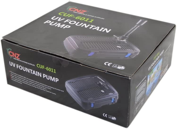 CNZALL IN ONE Pond Filter System with 13W Sterilizer 660GPH Pump Fountain Kits