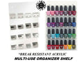 LOT 4 CLIPPER BLADE/Guide Comb,Nail Polish StoraOrganizer SHELF Acrylic Case