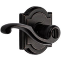 PrestiMadrina Venetian Bronze Universal Bed/Bath Door Lever