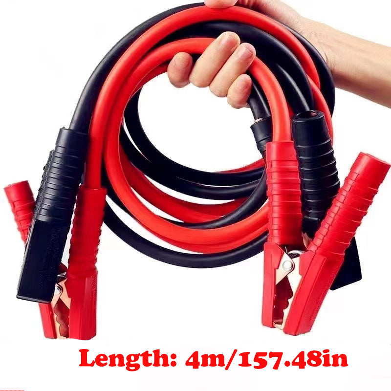 Car Battery Jumper Cable, Booster Cables Car Battery Jump Start Cables For Cars, Trucks, SUVs -  4M/13.12FT