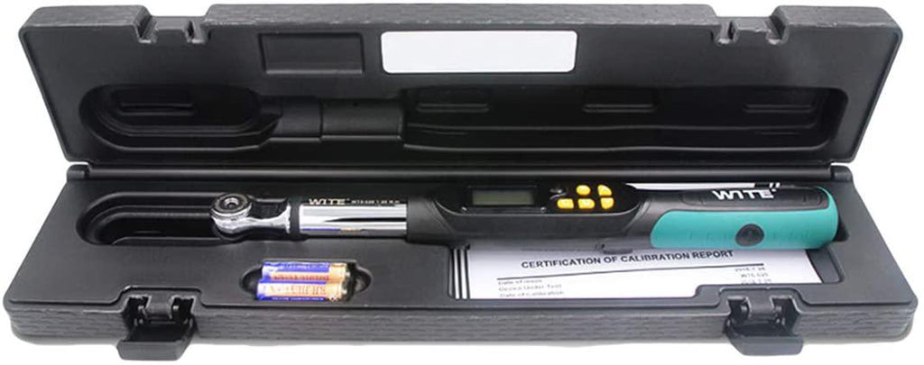 Digital Torque Wrench 1/2, 3/8, 1/4 Inch Drive 4 Units &amp; 2 Modes, Industrial Grade High Precision Torque Wrench