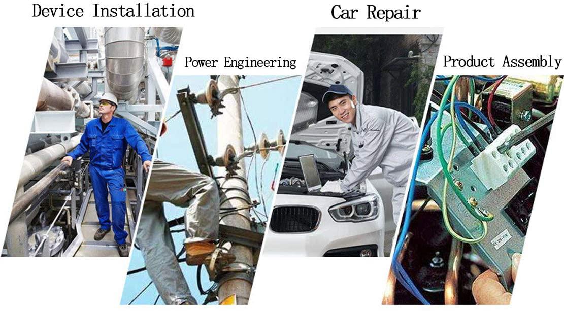 Digital Torque Wrench 1/2, 3/8, 1/4 Inch Drive 4 Units &amp; 2 Modes, Industrial Grade High Precision Torque Wrench