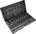Grey Pneumatic 82629MD 1/2" Drive 6-Point Deep Length Metric Duo-Socket Set - 29 Piece