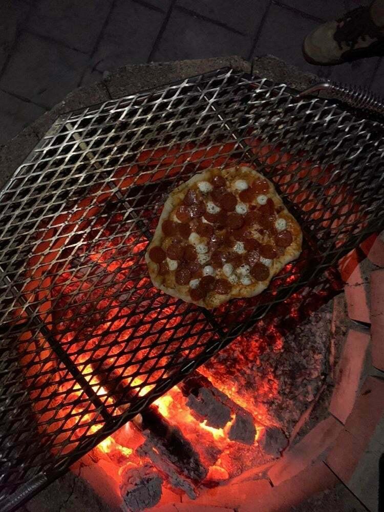 36" HEAVY DUTY  STEEL FIRE PIT COOGRATE