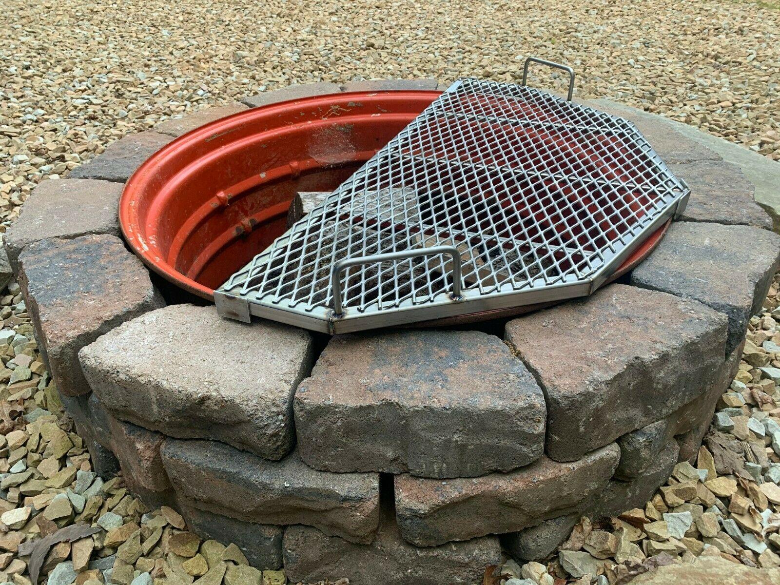 36" HEAVY DUTY  STEEL FIRE PIT COOGRATE