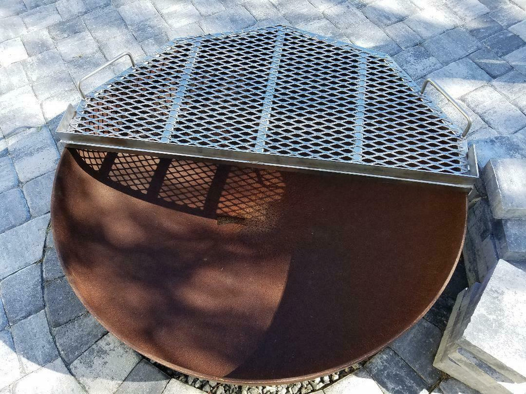 36" HEAVY DUTY  STEEL FIRE PIT COOGRATE