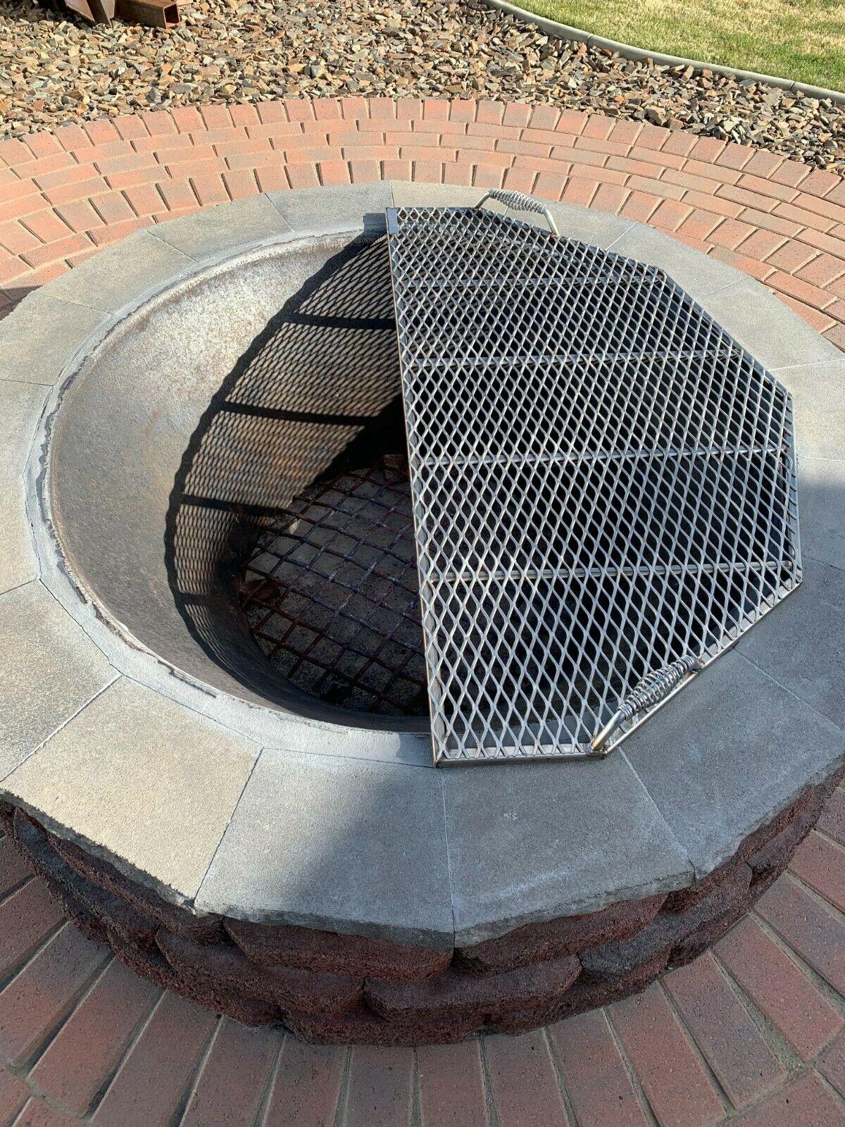 36" HEAVY DUTY  STEEL FIRE PIT COOGRATE