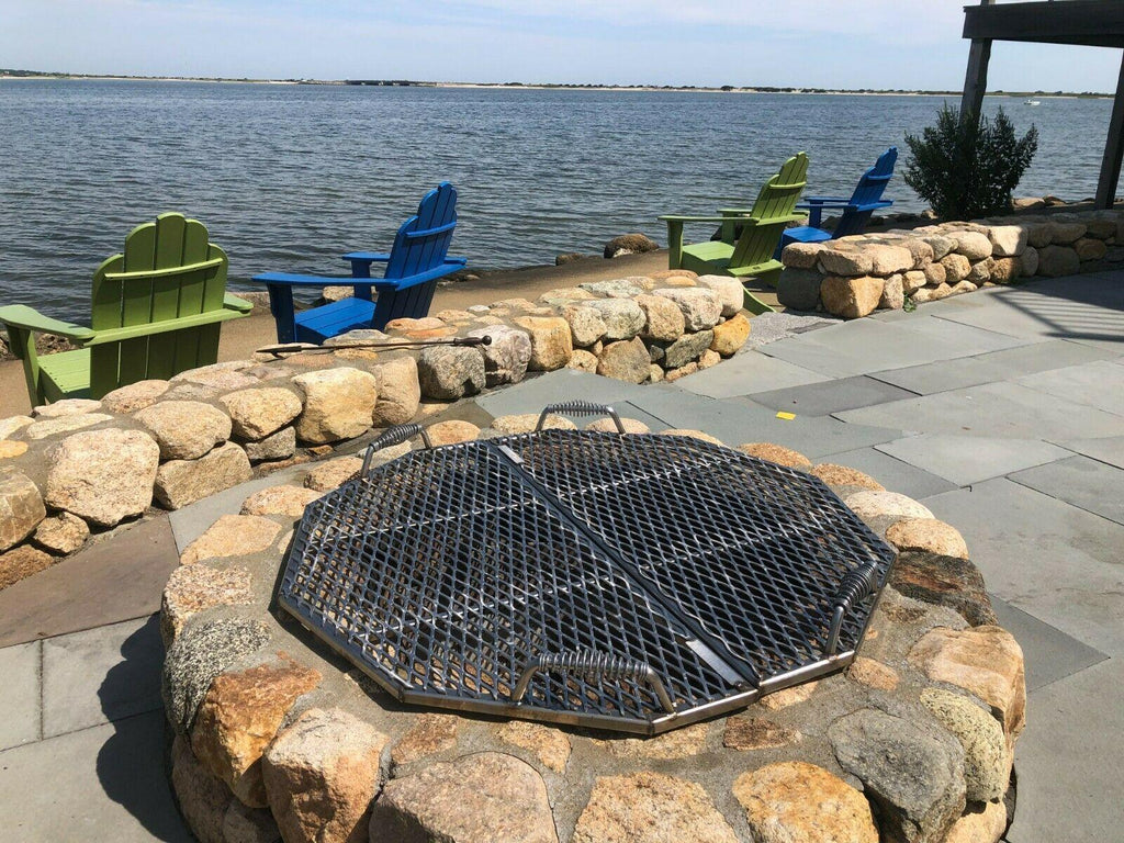 36" HEAVY DUTY  STEEL FIRE PIT COOGRATE