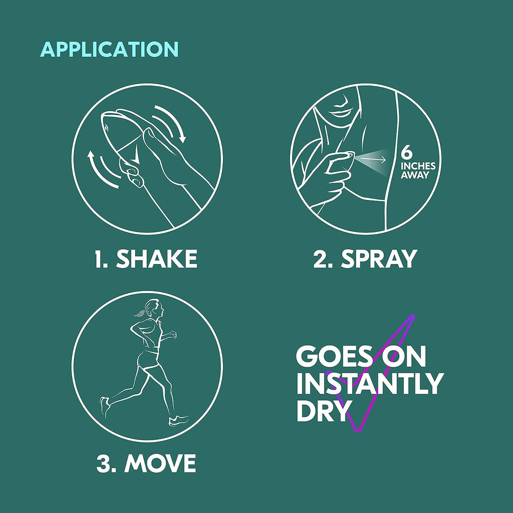 Degree Advanced Antiperspirant Deodorant Dry Spray 72-Hour Sweat and Odor Protection Sheer Powder Deodorant Spray For Women With MotionSense Technology 3.8 oz, Pack of 3