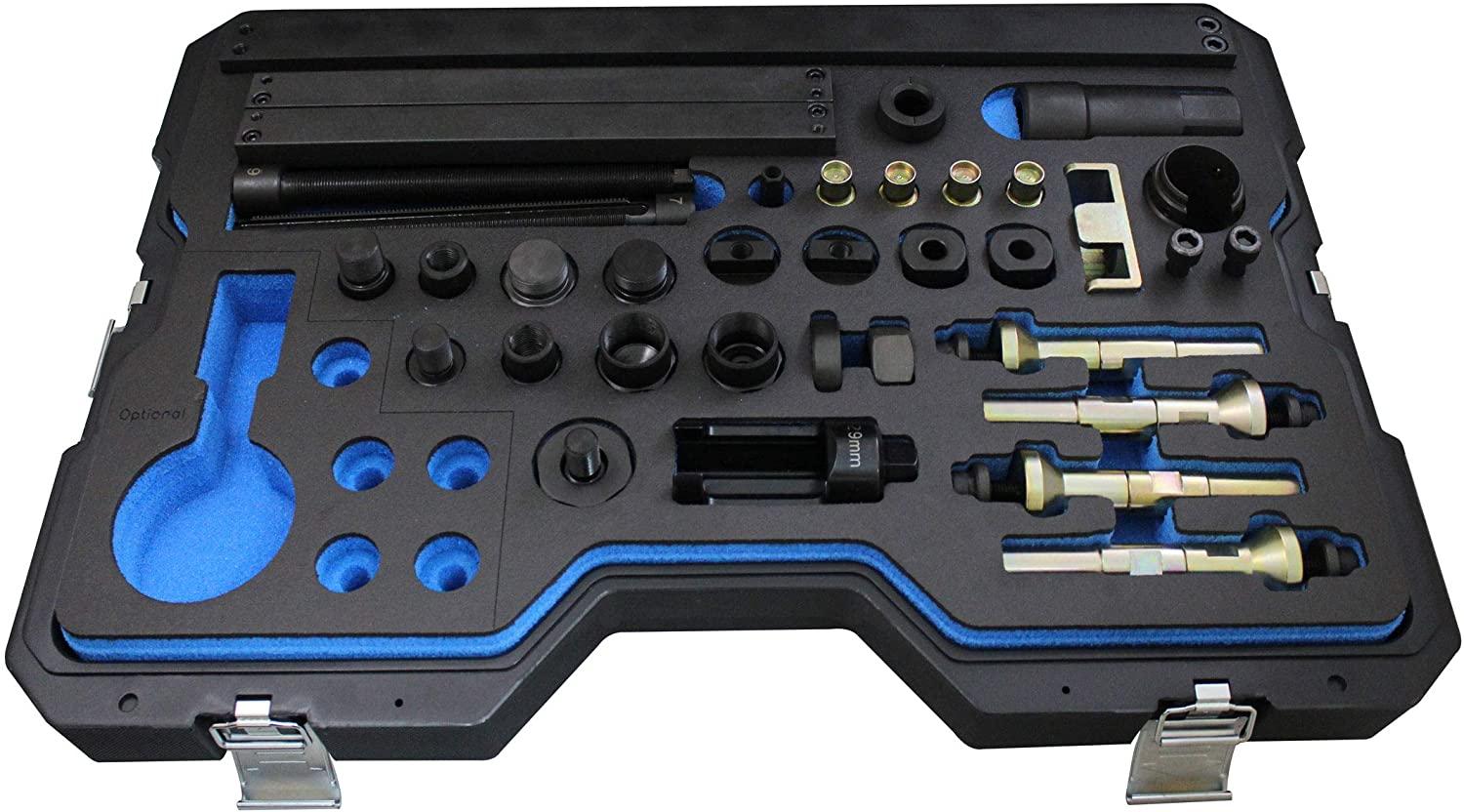 JM AUTO TOOLS Compatible with 4978-5 Universal Diesel Injector Puller Remove Tool Set