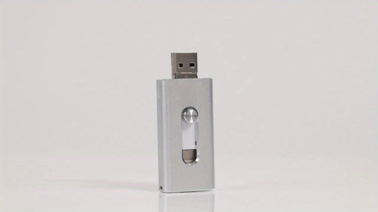 USB Flash Drive 3.0  Photostick, High Speed Sticks External StoraPen Drive For Phone/Pad/Android/PC, Copy Photo Videos Files With One Click.