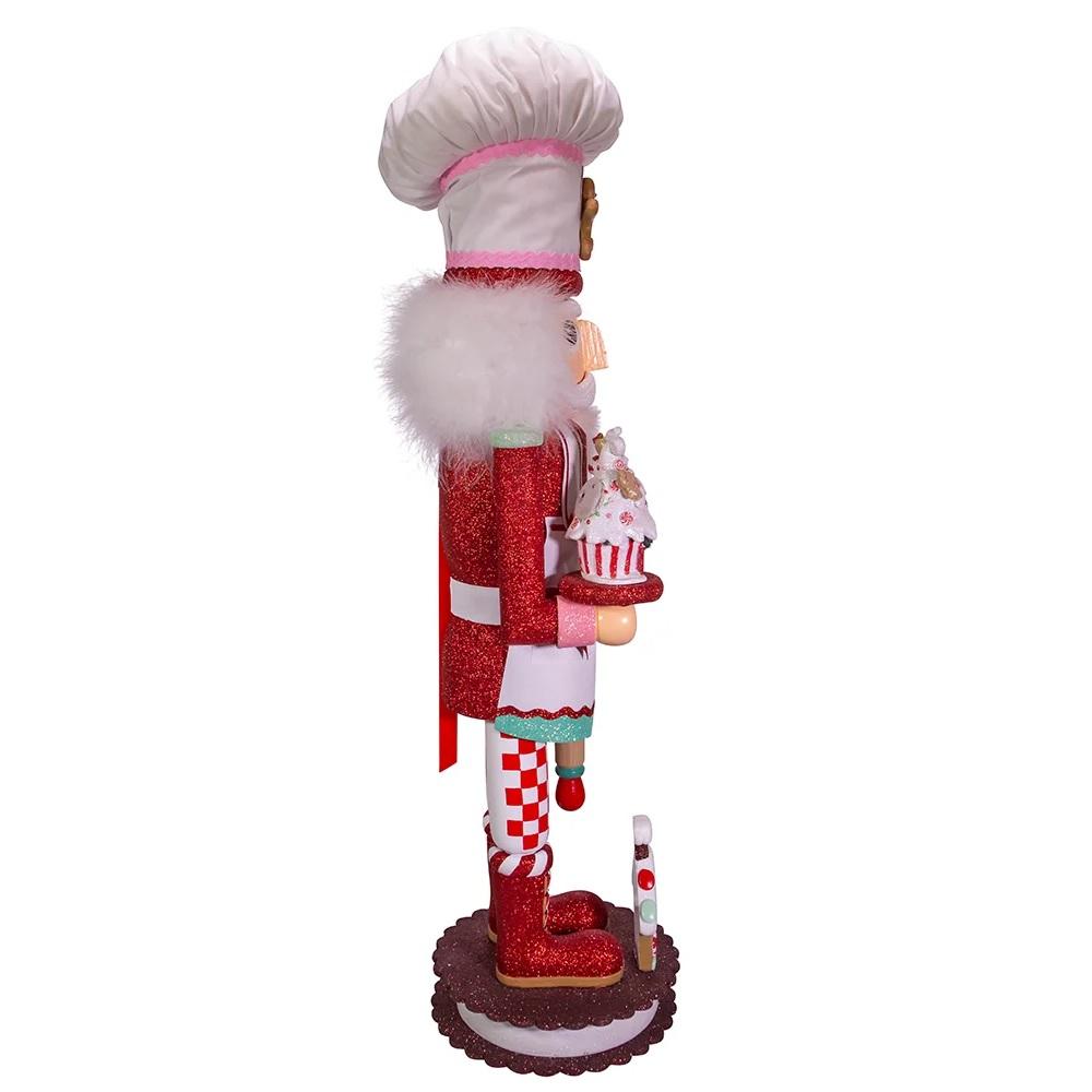 Kurt Adler 36-Inch Hollywood Gingerbread Chef Nutcracker