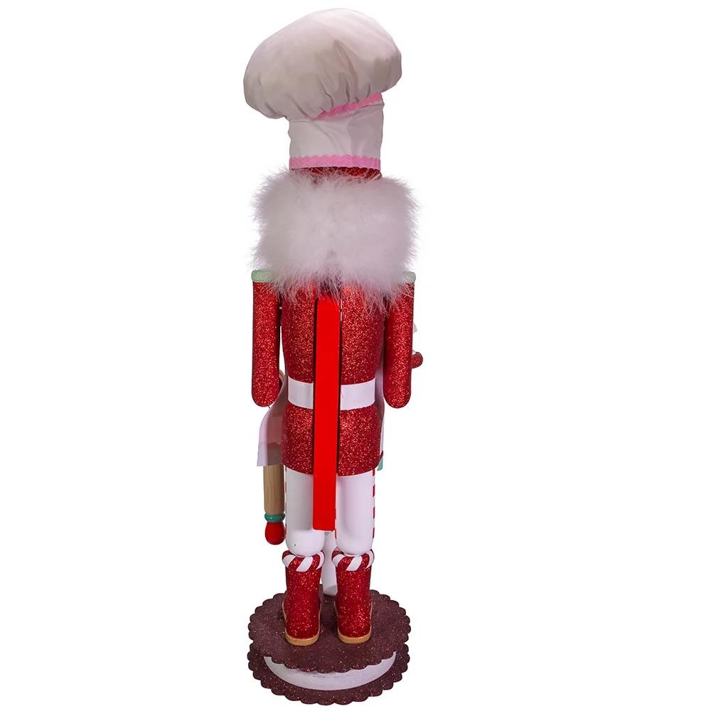 Kurt Adler 36-Inch Hollywood Gingerbread Chef Nutcracker