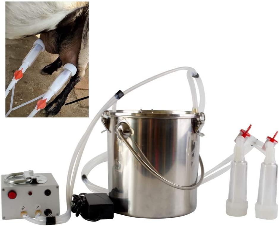 Futt 5L Single Bucket Piston Vacuum pulsation MilMachine for Sheep