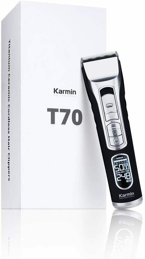 Karmin Ig114659 Machine Trimmer Blades of Ceramic Stationery of Titanium