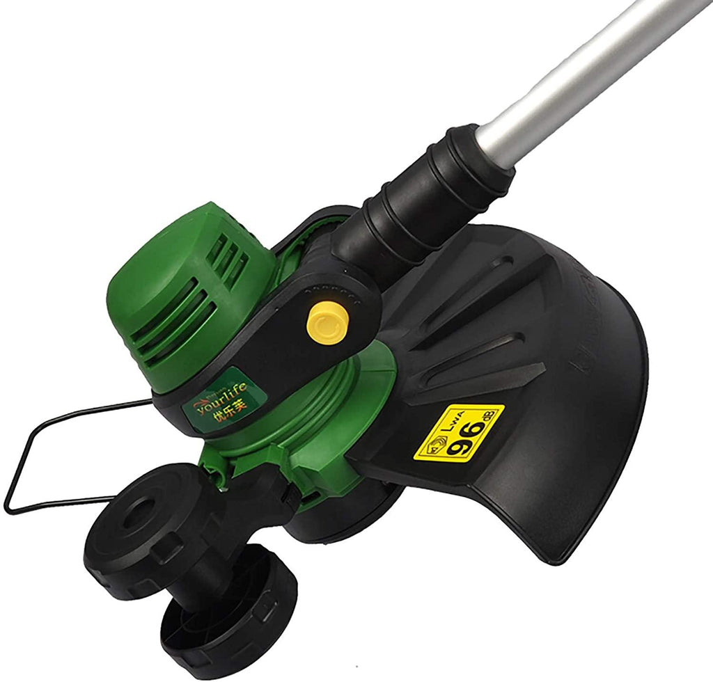 PEIHAN Electric Lawn Mower, 800W Corded Electric Lawnmower, Auxiliary Wheel Lawn Mower,Corded Lawn Mower, Easy Storage, Mowers Outdoor Power Tools, Green