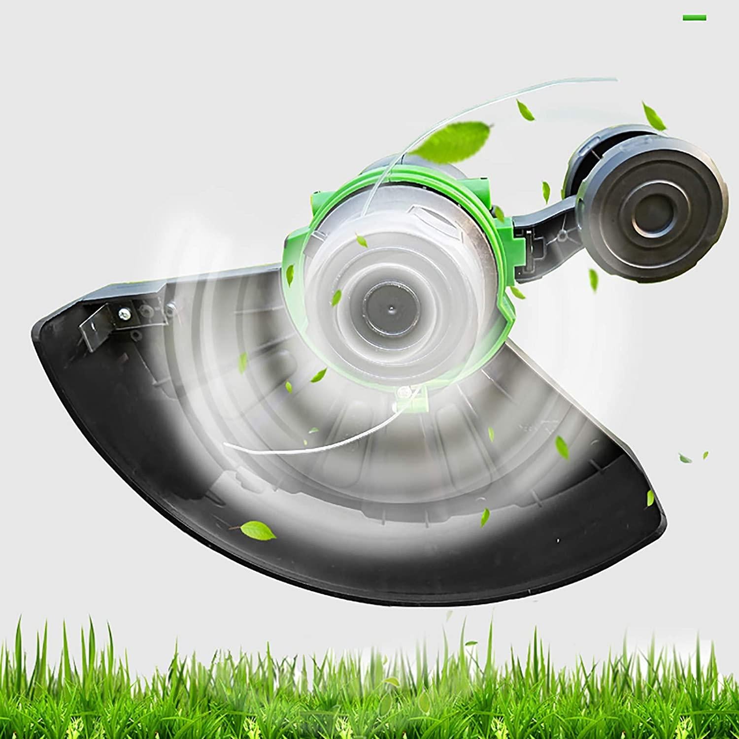 PEIHAN Electric Lawn Mower, 800W Corded Electric Lawnmower, Auxiliary Wheel Lawn Mower,Corded Lawn Mower, Easy Storage, Mowers Outdoor Power Tools, Green