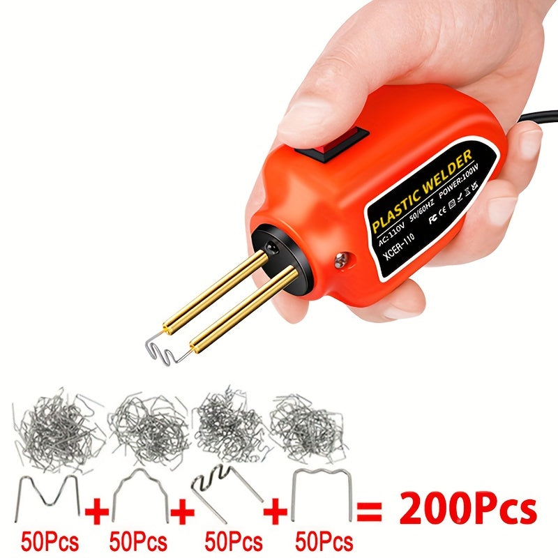 100W Plastic Welding Machine: The Perfect Tool for Car Bumper Repairs and PVC Soldering!