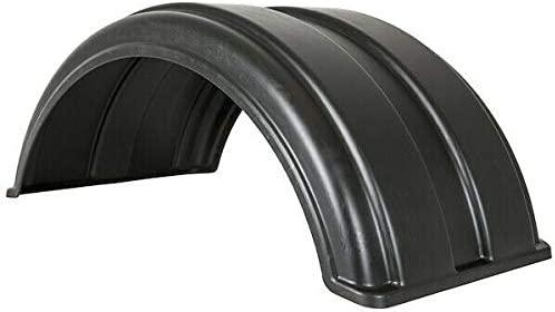 Qty. 2, Buyers Products 8590017-x2 Polymer Fenders (mounting Brackets Sold Separately). Fits Trucks with 16" to 17" Dual Rear Wheels.