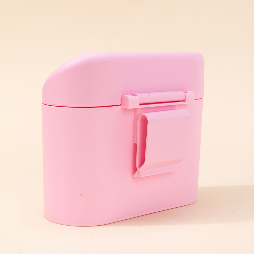 Cute Cartoon Car Trash Can With Flip-top Lid - Keep Your Car Clean And Tidy!