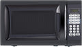 Hamilton Beach 0.7 Cu. Ft. Child-Safe Lockout Feature Black Microwave Oven New