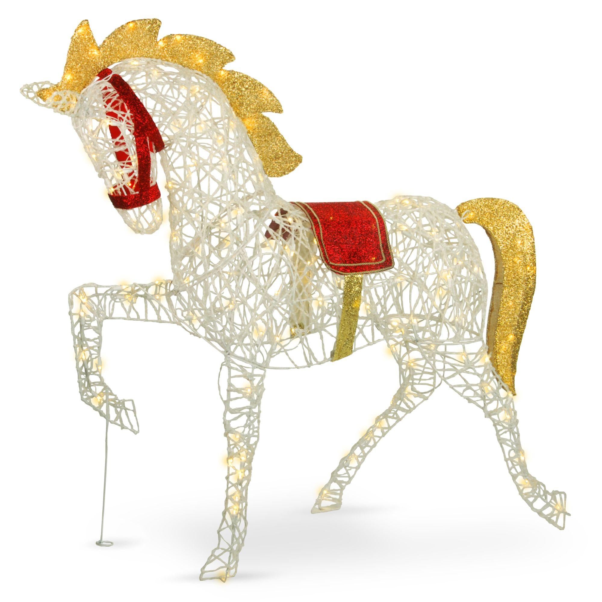 National Tree Company51" Pre-lit Carnival Horse