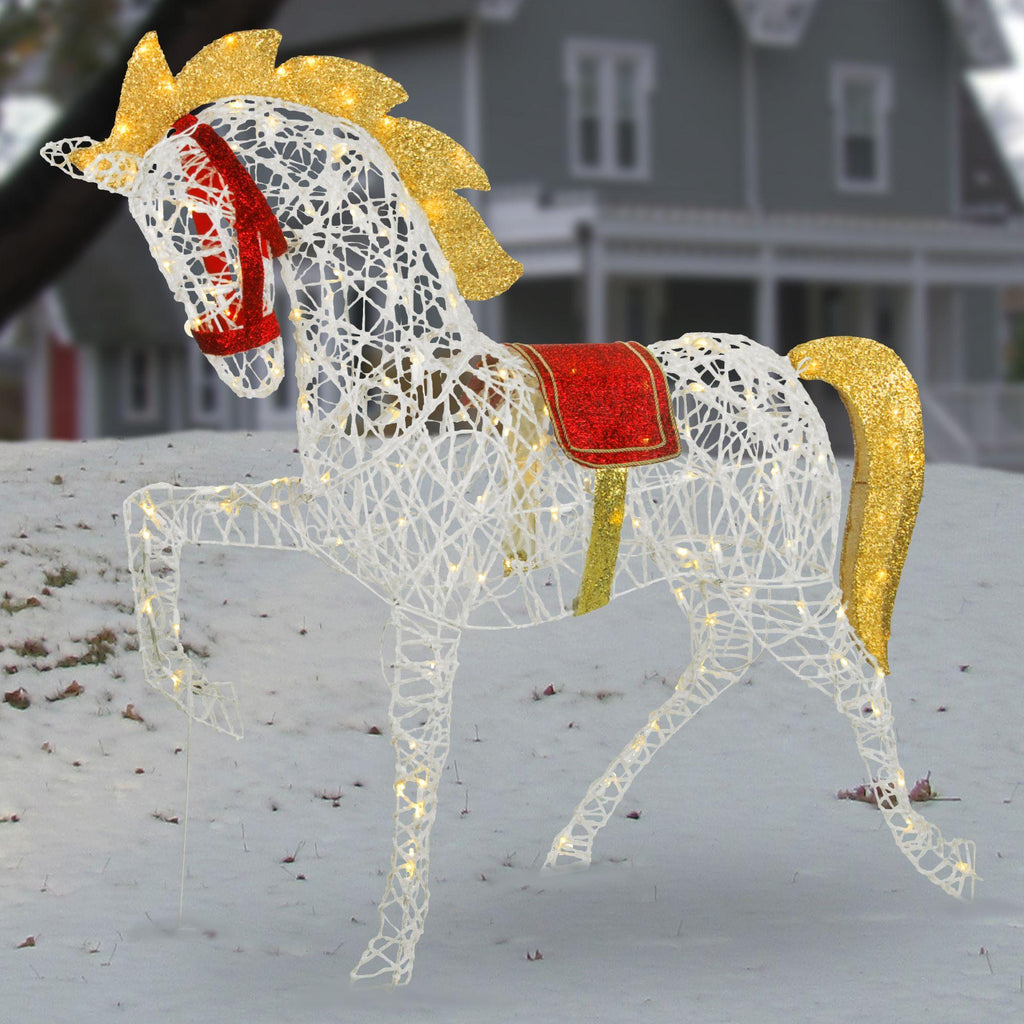 National Tree Company51" Pre-lit Carnival Horse