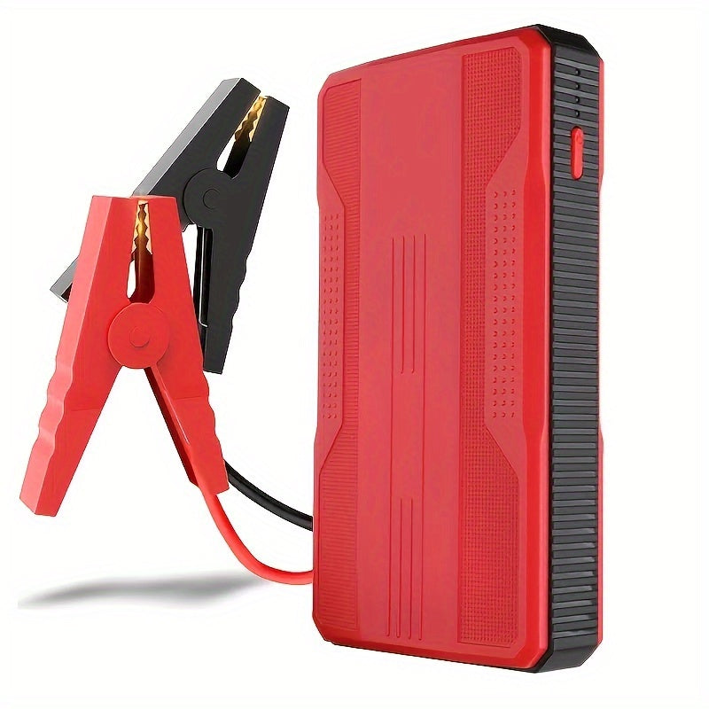 6000mAh Portable Emergency Car Jump Starter: Boost Your Petrol Or Diesel Vehicle Instantly!