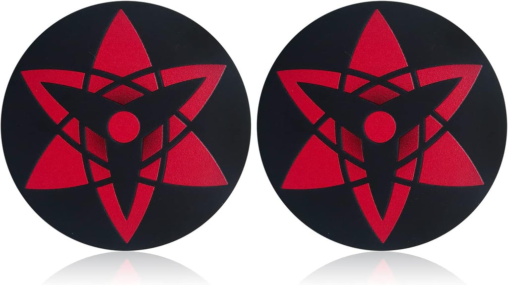 Car Cup Holder Coaster 2 PCS 2.75" Car Cup Holder Insert Coasters for Anime Silicone by FLYEEGO
