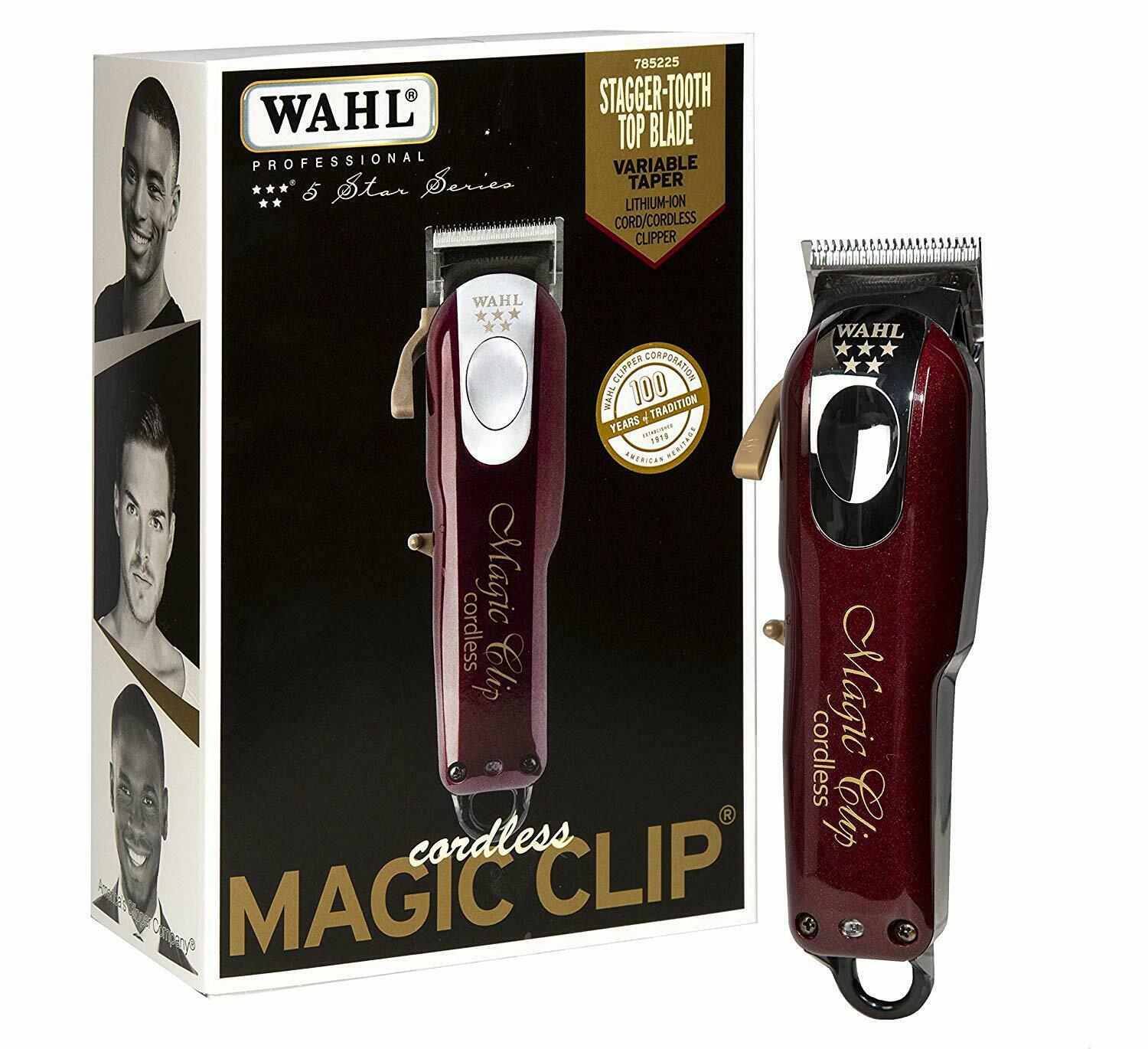Wahl Professional 5-Star Cord/Cordless  Clip #8148 - 90+ Minute Run Time
