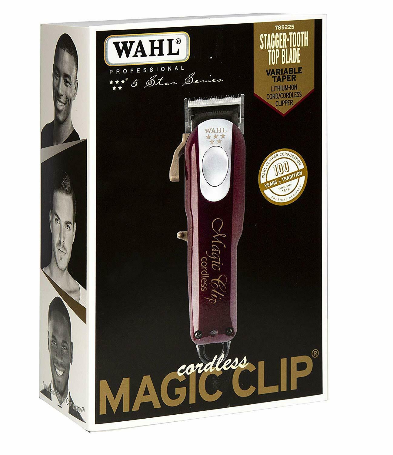 Wahl Professional 5-Star Cord/Cordless  Clip #8148 - 90+ Minute Run Time