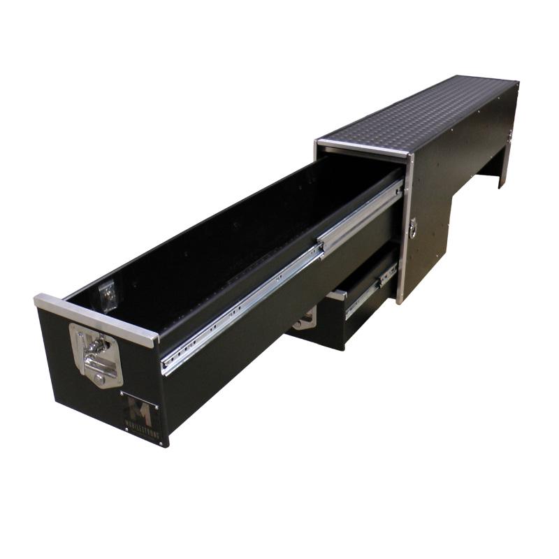Mobile Strong HDP Wheel Well StoraDrawer for Pickup Trucks - Rubber Top