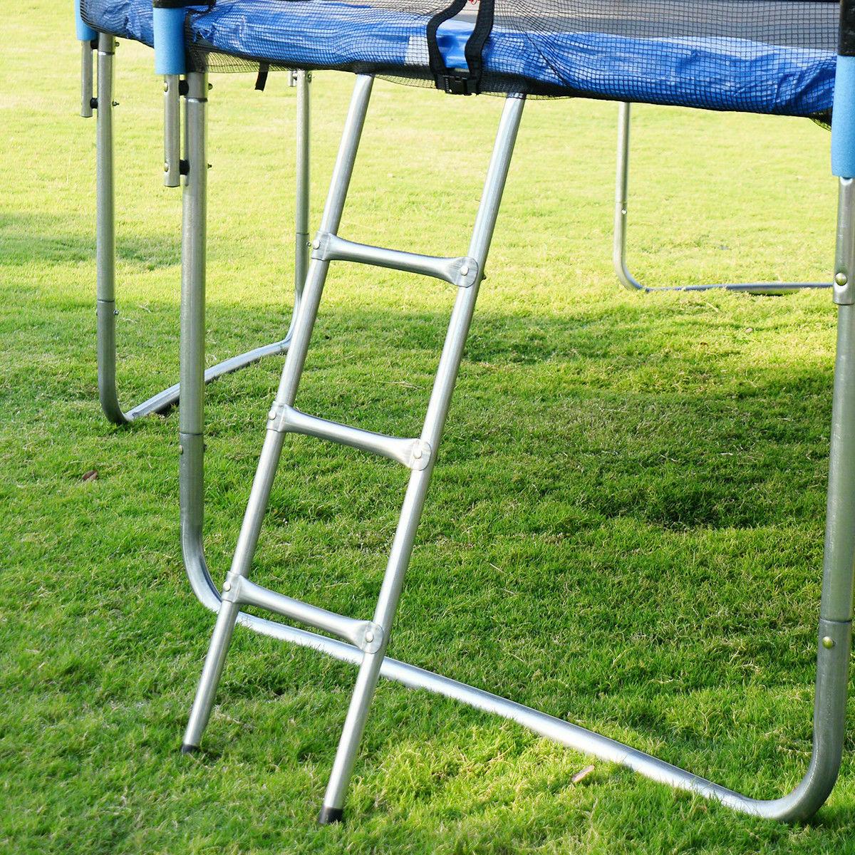 Gymax 16' Trampoline Combo Bounce Jump Safety Enclosure Net