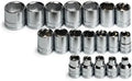 SK 3919 19 Piece 3/8-Inch Drive 6 Point 6-Millimeter to 24-Millimeter Socket Set
