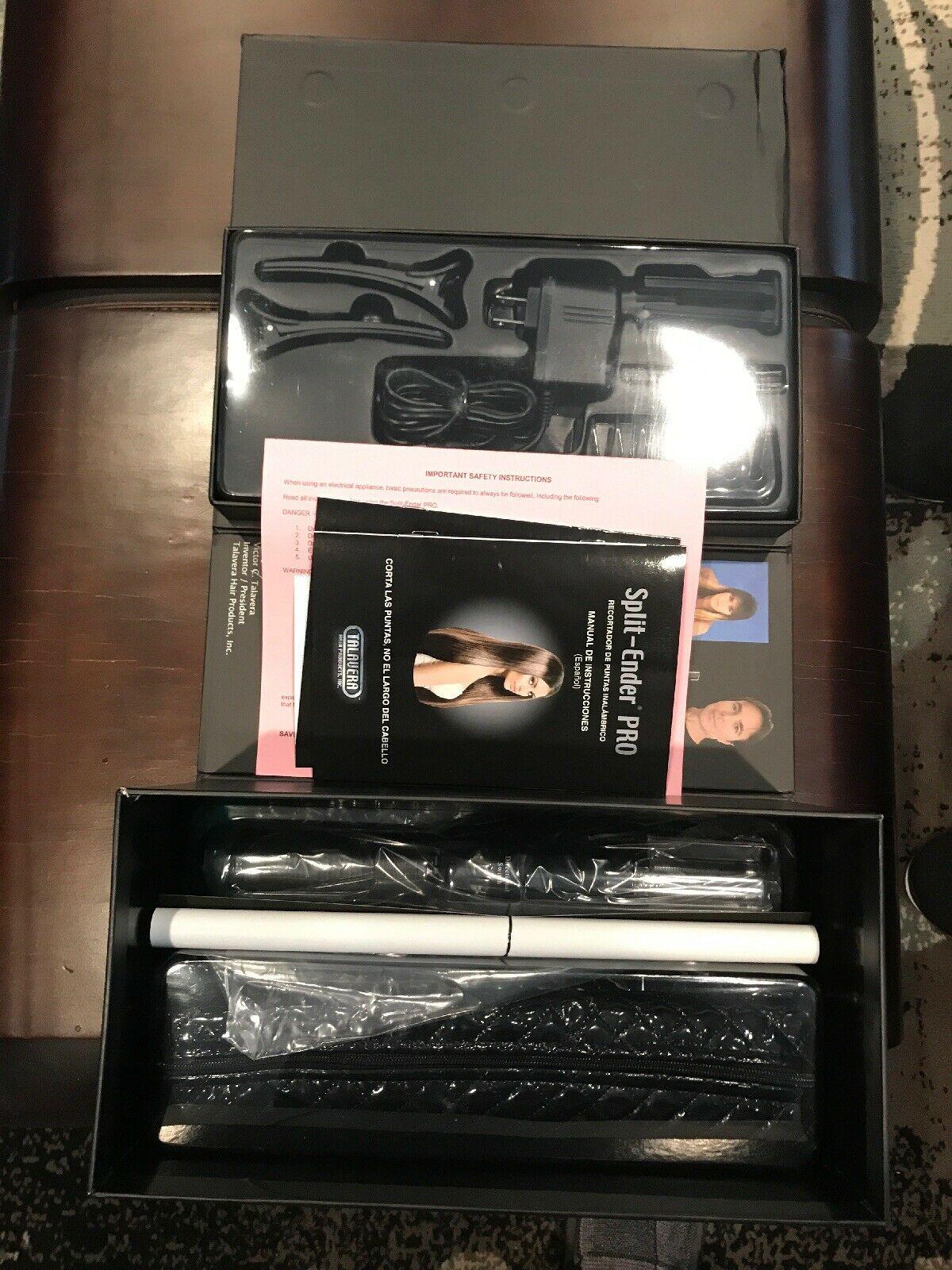 Split Ender PRO Cordless Split End Hair Trimmer (BLACK)