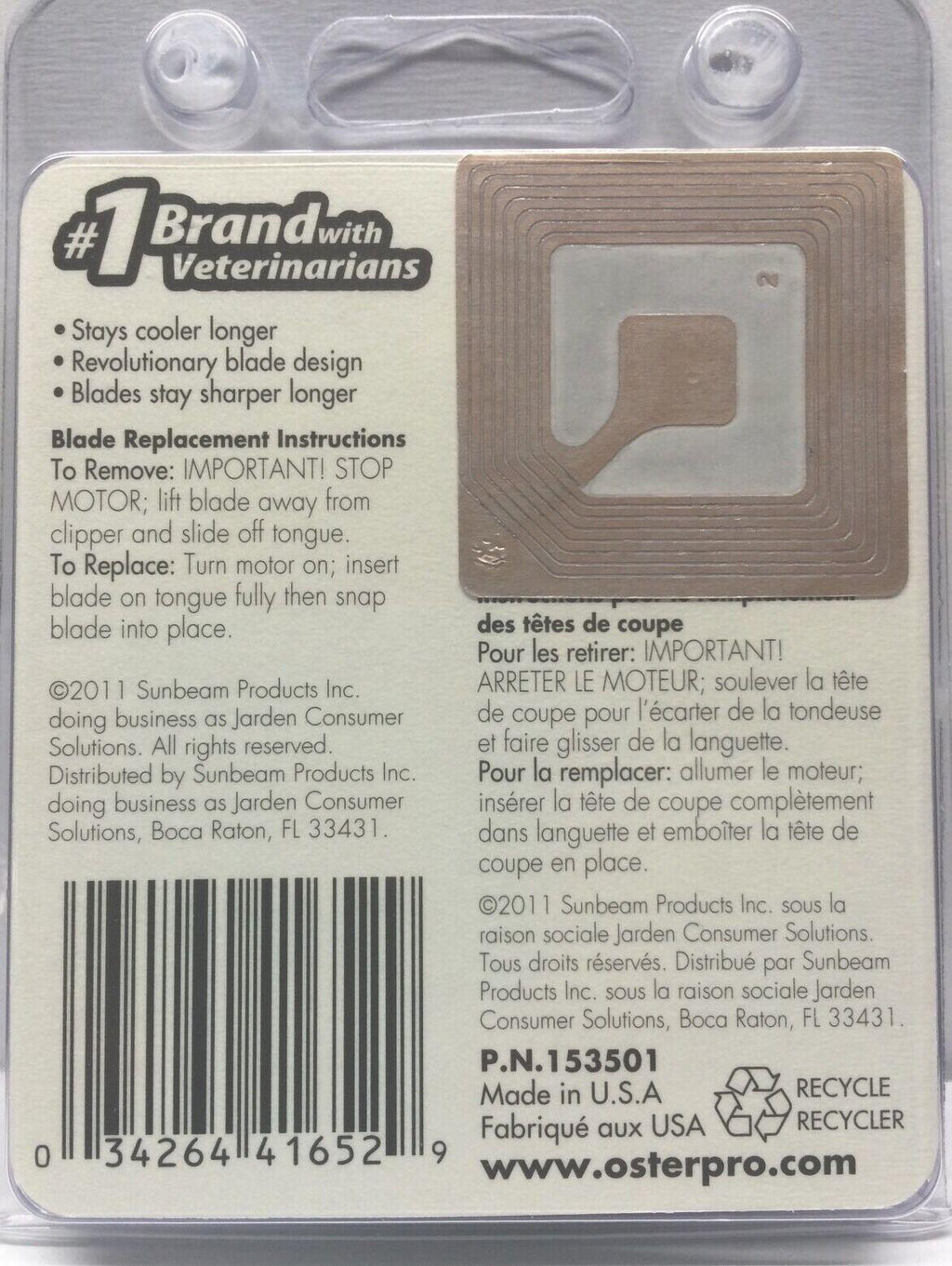 Oster A5 Cryogen Blade Set Size 50, dog (Oster)