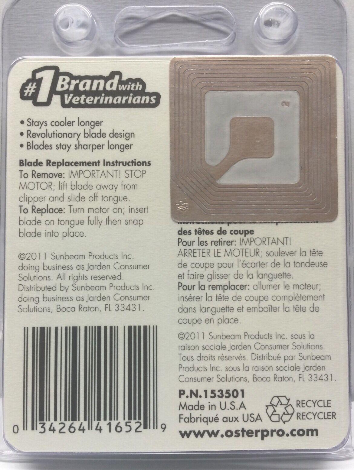 Oster A5 Cryogen Blade Set Size 50, dog (Oster)