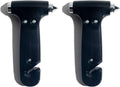 Super-Cute Safety Hammer - Emergency Automotive Escape Hammer Tool, Seat Belt Cutter &amp; Car Window Break Tool - Black, 2 Count