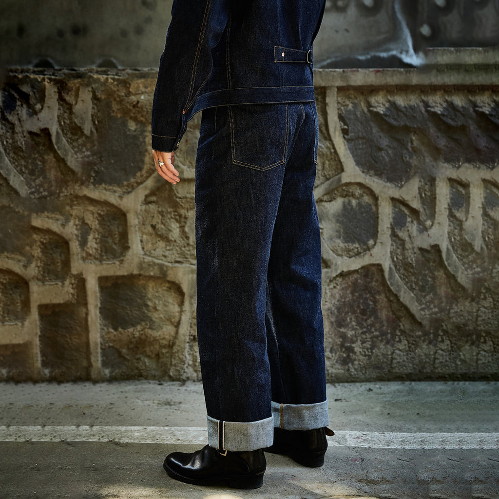 men 1936 retro straight leg jeans