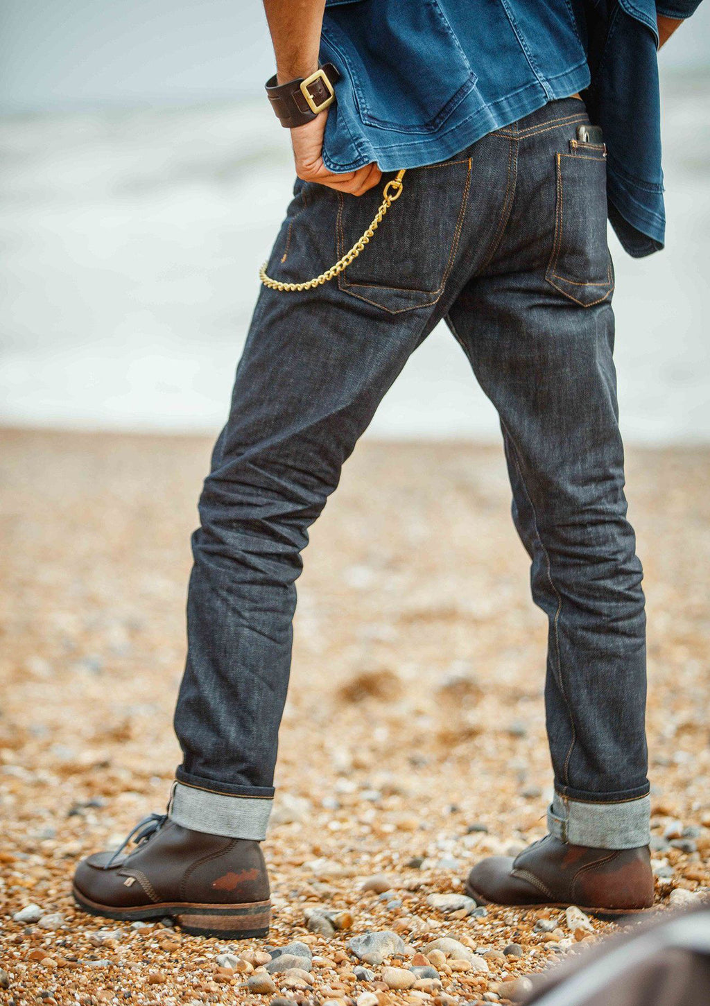 retro motorcycle jeans