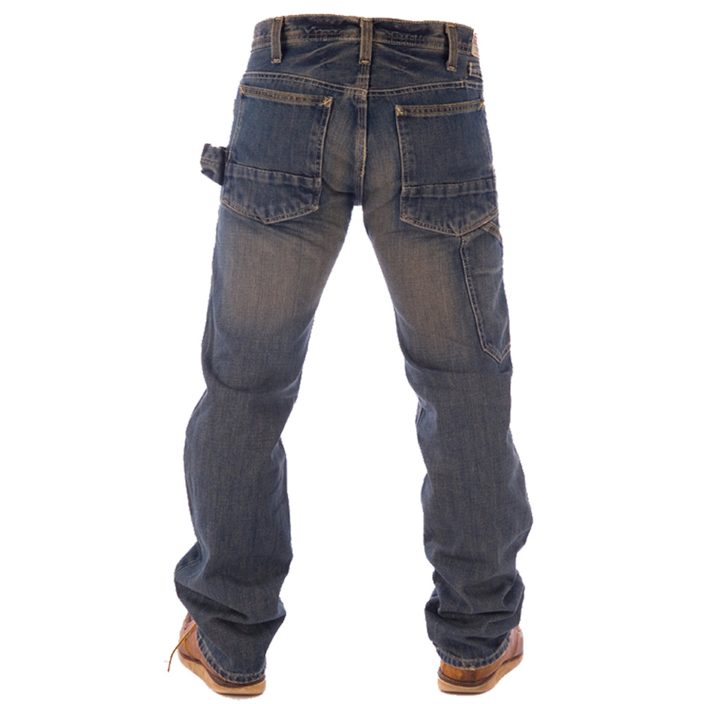 men's denim durable wood work pants