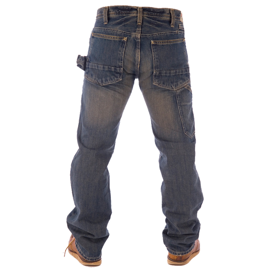 men's denim durable wood work pants