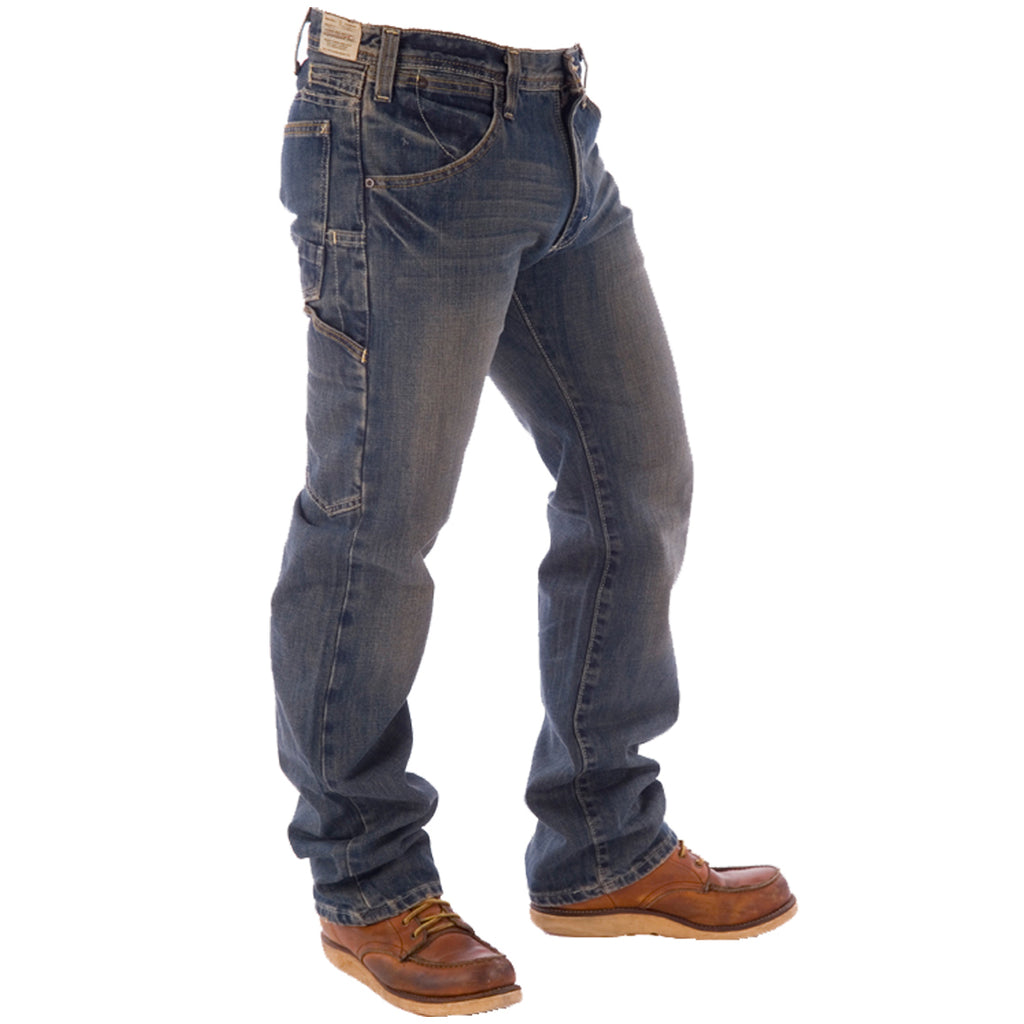 men's denim durable wood work pants