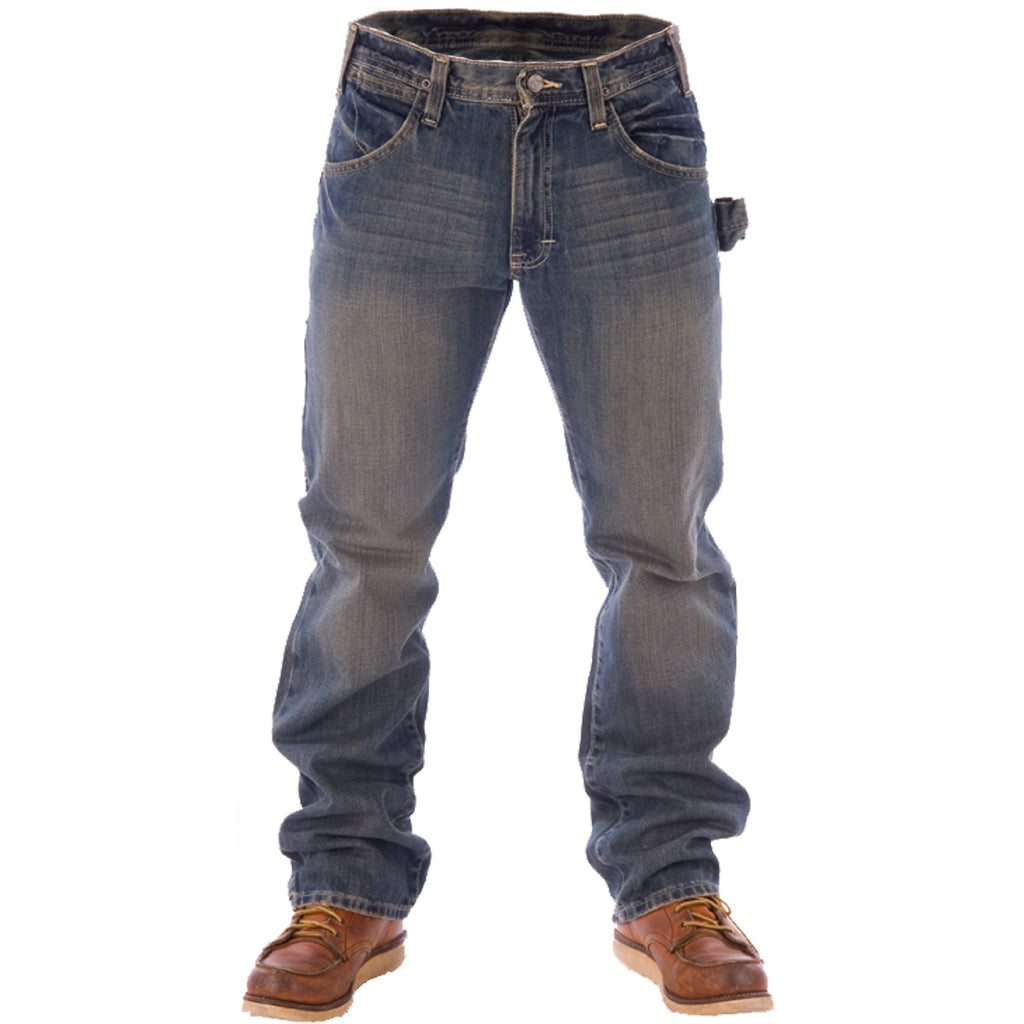 men's denim durable wood work pants