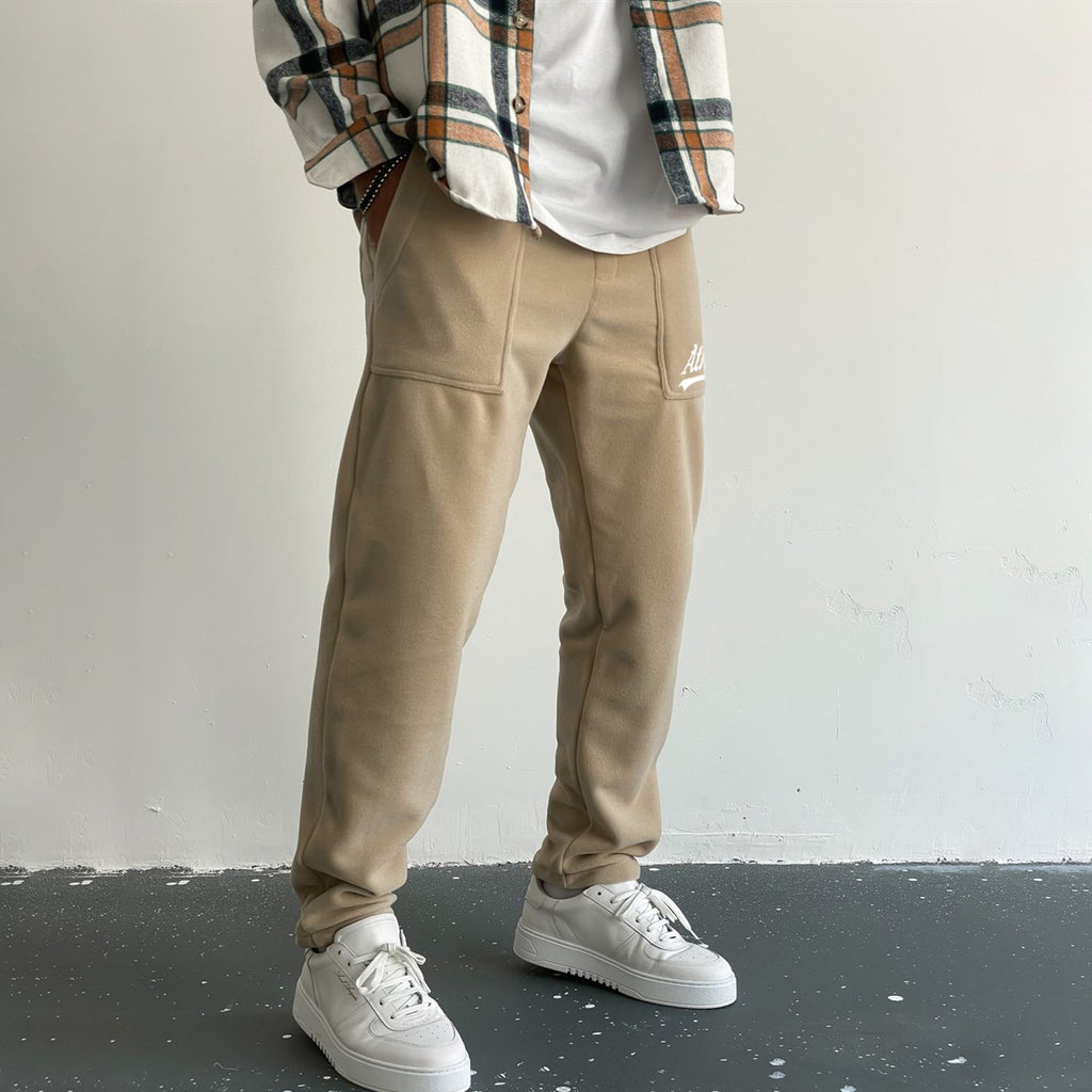 men's casual fleece sweatpants